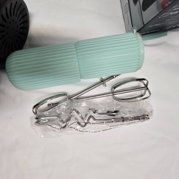 YISSVIC Electric Hand Mixer HM-1030 350W 5-Speed Stainless Steel Beaters Dough H - Picture 6 of 13